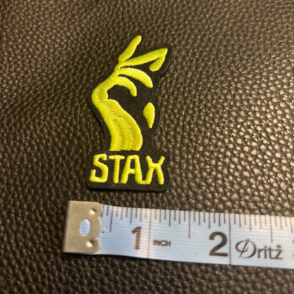 STAX Band Logo Embroidered Patch